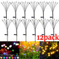 12Pack Solar LED Starburst Firefly Lights – IP66 Waterproof Garden & Lawn Decoration
