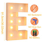 91.5CM Giant Letter Led Light Frame Box Baby Shower 1st Birthday Wedding Party Decor Christmas DIY Name Balloon Filling Box