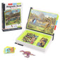 Kids Intelligent 3D Jigsaw Toys Magnetic Puzzle Book Brain Training Games Educational Montessori Toys for Kids Gifts Xmas Toys