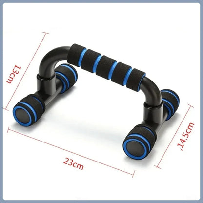 H-Shape Push-Up Bars with Foam Grip – Ergonomic Home Gym Push-Up Handles for Wrist Support