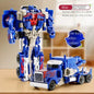 Transformation Car Robot Toy – One-Step Deformation Puzzle Model