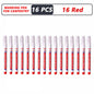 20mm Deep-Reach Long Nib Marker Pen for Wood & Metal — Waterproof Carpenter Marking Pen, 13.7cm (5.4in), Multi-Pack (1–40 pcs)