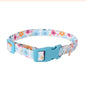 Adjustable Soft Vest Harness & Leash Set for Small & Medium Dogs & Cats – Reflective Printed Puppy Harness with Wrist Leash and Collar
