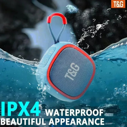 Mini Bluetooth Speaker IPX4 Portable Wireless TWS Stereo TF Card FM HIFI