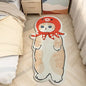 Faux Cashmere Cute Cartoon Pet Carpet Home Bedroom Bedside Decorative Floor Mat Anti-slip Dirty Resistant Machine Washable Rug