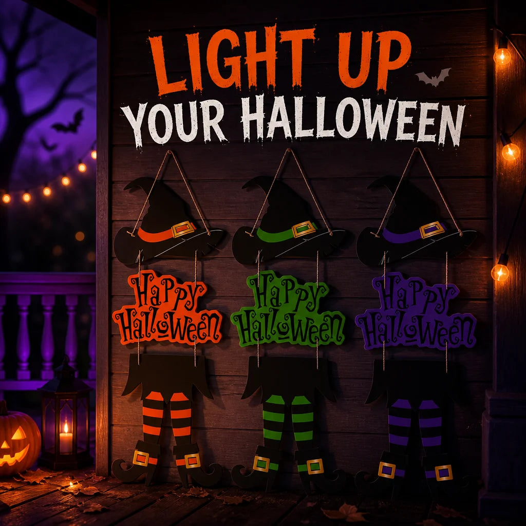 Halloween Paper Hanging Decoration, Ghost Festival Door Sign