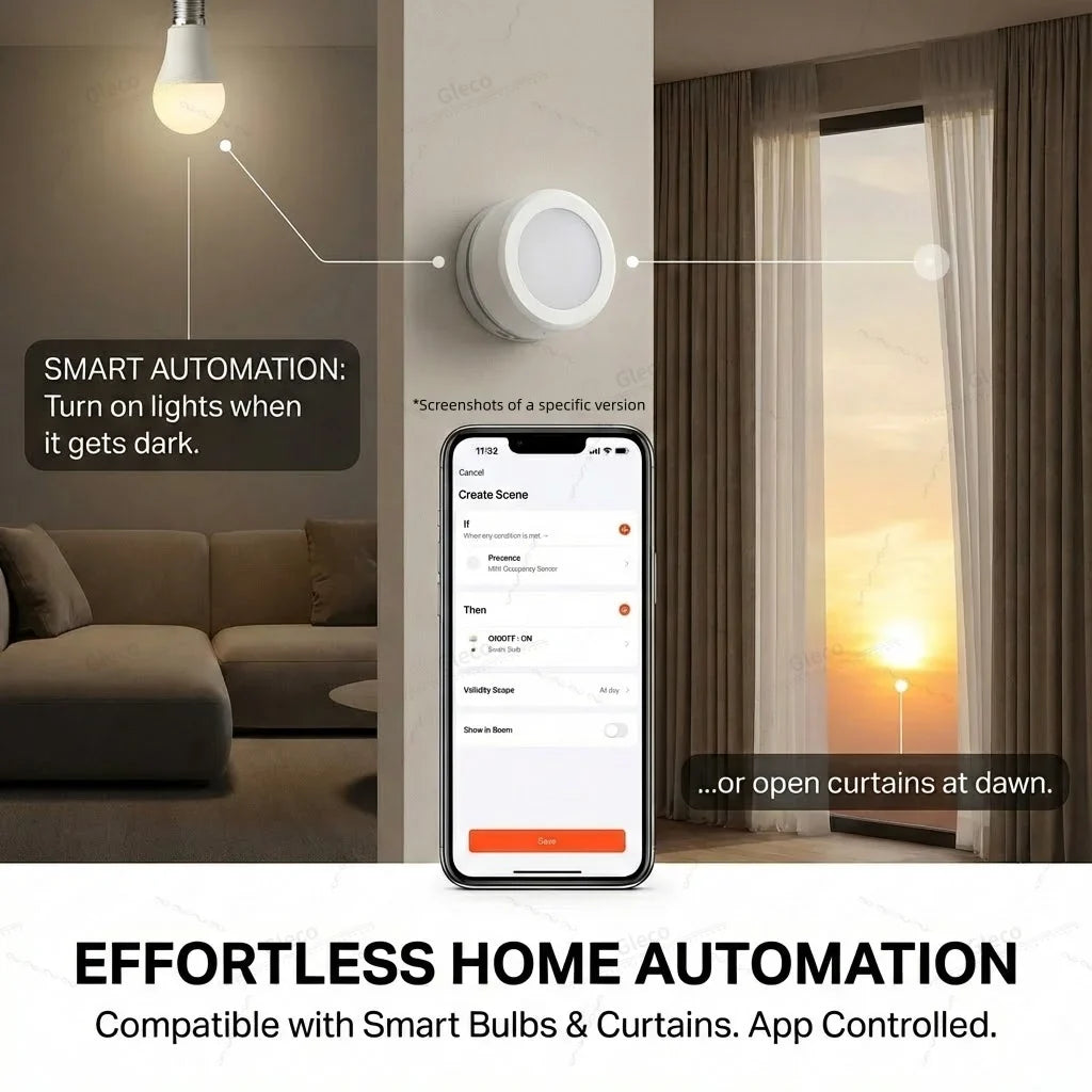 Zigbee Light Sensor Detector Lux Meter Brightness Monitor Support Zigbee2MQTT Smart Life TUYA APP Remote Work With Zigbee Hub