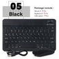 Mini Wireless Bluetooth Keyboard and Mouse — Portable Slim Rechargeable Keyboard for iPad, iPhone, Android Tablets, Samsung, Xiaomi, Mac & Windows