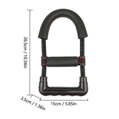 Adjustable Wrist Trainer Hand Grip — Forearm Strengthener & Portable Grip Exerciser
