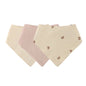 Baby Cotton Bandana Bibs - Triangle Burp Cloths for Feeding & Drool, 16.5 x 7.5 in (42 x 29 cm) - 3/4/5-Pack Unisex
