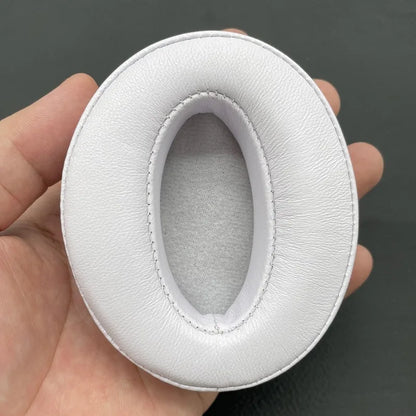 Replacement Memory Foam Ear Pads for Over-Ear Headphones - Soft Leather Ear Cushions, Self-Adhesive (1 Pair)