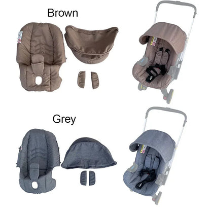 COLU KID® Stroller Accessories – Seat Cushion, Sunshade & Change Kit