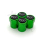 4-Pack Aluminum Alloy Tire Valve Stem Caps – Airtight Dustproof Wheel Valve Covers