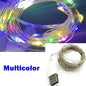 USB LED Copper & Silver Wire Fairy String Lights – Waterproof IP65, USB Powered, 2m/3m/5m/10m/20m, Warm White & Multicolor