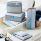 7-Piece Mesh Packing Cubes Set – Breathable Luggage Organizer Bags for Suitcases & Family Travel