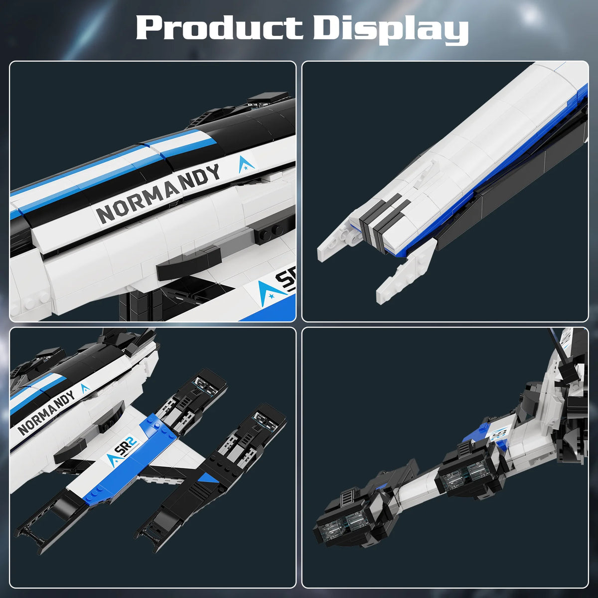Normandy SR2 Spaceship Building Block Set
