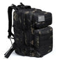 45L (11.9 gal) Tactical Backpack – Large Capacity Molle 3-Day Assault Pack for Hiking, Camping & Trekking