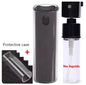 Microfiber Screen Cleaner Spray Bottle with Cloth – Refillable Phone, Tablet & Glasses Wipes