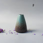 Ceramic Small Flower Bud Vase - Minimalist Japanese-Style Tabletop Home Decor