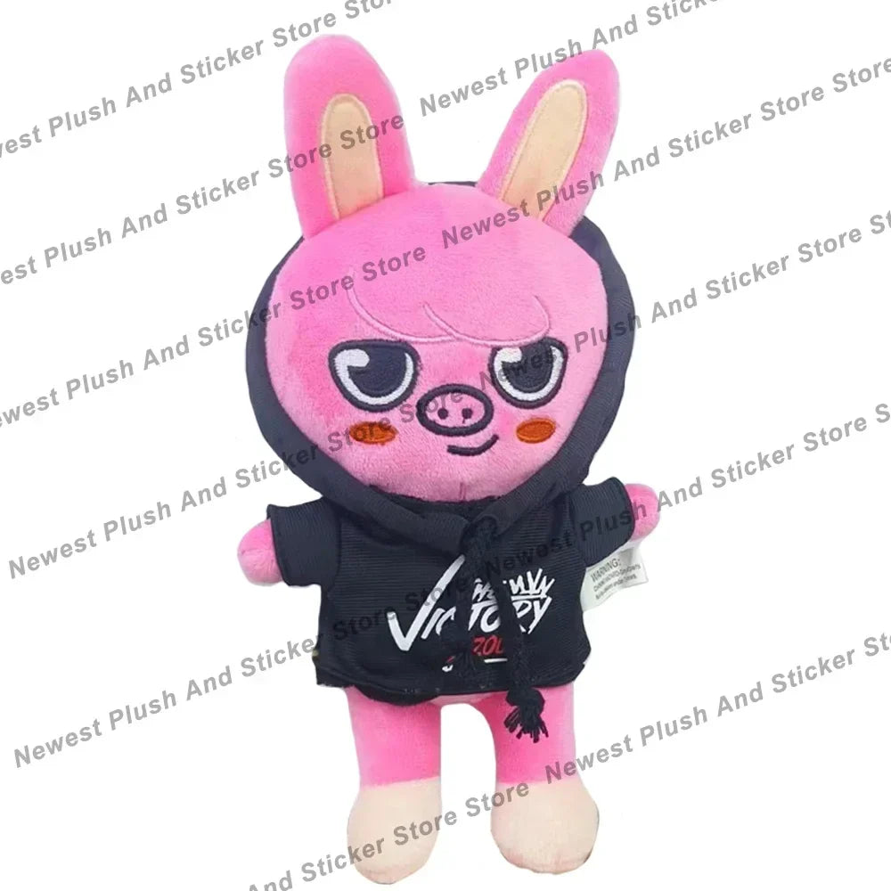 Kawaii 23 cm (9.1 in) Plush Stuffed Animal, Cute Cartoon Companion Toy & Room Decor Gift