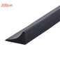 Silicone Shower & Kitchen Water Barrier Strip – Water Stopper Seal, 30/50/80/100/200 cm (11.8–78.7 in) – Transparent/Grey/Black/White