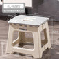 Portable Plastic Folding Chair – Thickened Foldable Outdoor Camping & Beach Seat for Family & Kids