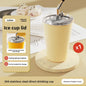 304 Stainless Steel lce cup 6 Color Options Coffee cup Leak - Proof Double use Direct Drink & Straw  Food Grade Stackable