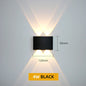 Aluminum LED Wall Light IP65 Waterproof Up/Down Wall Sconce, Outdoor & Indoor 2W-12W for Garden Patio Porch Bedroom Living Room Stairs
