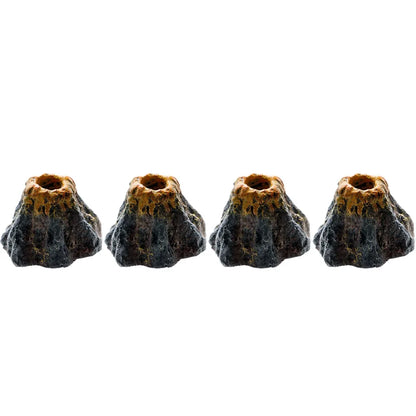 Volcano Air Stone Aquarium Decoration Bubble Rock Oxygen Diffuser Plate for Fish Tank