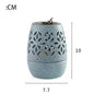 Ceramic Candle Holder Aromatherapy Heating Holder for Herbs Aromatherapy Incense Burner for Yoga SPA Aromatherapy