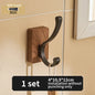 Aluminum Adhesive Robe Hook - Wall-Mounted Viscose Hook for Towels, Coats and Bags (1-3 Hooks)