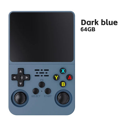 Retro Handheld Game Console 3.5-inch IPS Screen 64GB 15,000 Classic Games Linux Portable