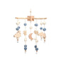 Wooden Baby Rattle Crib Mobile Holder for Newborns