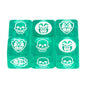 6-Pack 16mm D6 Game Dice - Transparent, Opaque & Marble Colors for Board Games & Tabletop RPGs