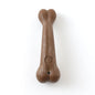 Dog Dental Chew Toy - Interactive Bamboo Bone for Teeth Cleaning, Breath Freshening & Durable Chew Training