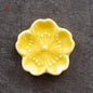 Cherry Blossom Ceramic Incense Burner Sakura Incense Stick Holder Aromatherapy Censer Home & Office Decor