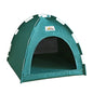 Foldable Cat & Small Dog Tent Bed — Portable Breathable Plush Pet House with Summer Cooling Mat