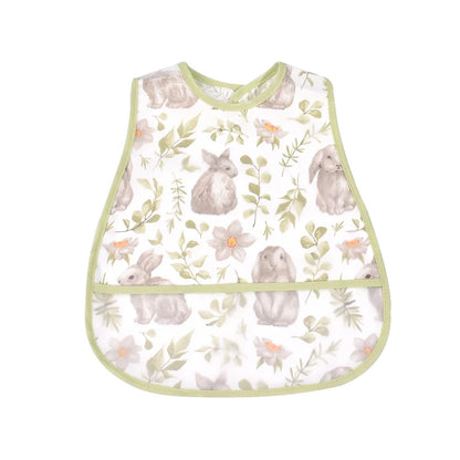 2023new Cartoon Pattern EVA Waterproof Pocket Lunch Feeding Bibs