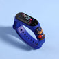 Kids Touch LED Waterproof Digital Watch for Girls – Silicone Sports Bracelet, Shock Resistant, Backlight