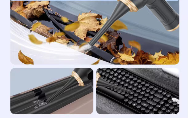 BELIBUY USB-Rechargeable Handheld Vacuum with HEPA Filter