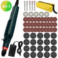 12V 24W Mini Electric Rotary Tool 2000-18000 RPM Handheld Drill Grinder with Precision Chuck