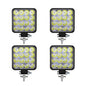 4 PCS 12V LED Light Bar 48W Mini LED Work Light Off Road Spotlight for Jeep Truck 4X4 Car SUV ATV Barra LED Headlights