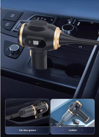 BELIBUY USB-Rechargeable Handheld Vacuum with HEPA Filter