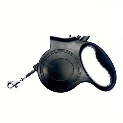 Illuminated Retractable Dog Leash 16 ft (5 m) – Adjustable LED Walking Leash for Medium & Large Dogs