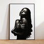 Modern Trendy Retro Sade Music Black And White Musician Prints Canvas Painting Poster Picture For Bar Living Room Home Decor