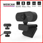 1080P HD USB Mini Webcam with Built-In Mic for Laptop & Desktop - 1920x1080 Video Calls