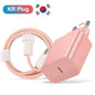 20W USB-C PD Fast Charger with USB-C Cable – Compact Travel Wall Adapter for Smartphones & Tablets