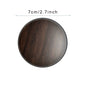 Vintage Ebony Coaster Wooden Heat Insulation Cup Pad Drink Cup Coaster for Tea Coffe Milk Kitchen Supplies