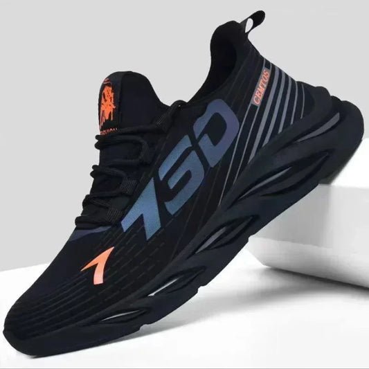 Men's Breathable Mesh Running Shoes Lightweight Casual Sports Sneakers