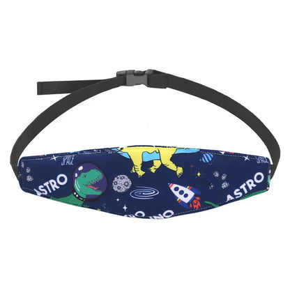 Infant Carseat Head Support Pillow with Adjustable Straps for Babies